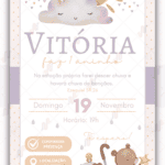 Convite interativo Chuva de Amor