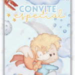 Convite animado Pequeno Principe
