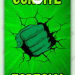 Convite animado Hulk