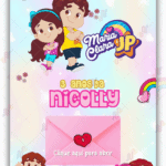 Convite Interativo Gold Infinito Maria Clara e JP