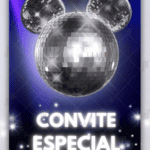 Convite Animado Mickey