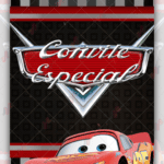 Convite Animado Carros Disney