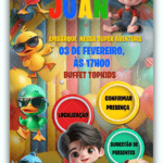 Convite Interativo Bento e Toto