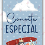 Convite animado Pequeno Principe