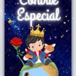 Convite animado Pequeno Principe