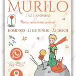 Convite Interativo Pequeno Príncipe