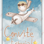 Convite animado Pequeno Principe