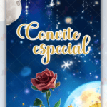 Convite animado Pequeno Principe