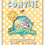 Convite animado Baby Looney Tunes