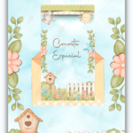 Convite Animado Jardim encantado