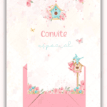 Convite Animado Jardim encantado