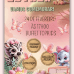 Convite Interativo Safari menina