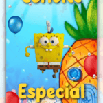 Convite animado Bob Esponja