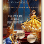 Convite Interativo A Bela e a Fera