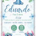 Convite Interativo Stitch