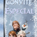 Convite Animado Frozen
