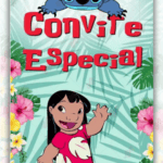 Convite Animado Plus Lilo e Stitch