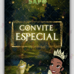 Convite Animado Plus Princesa Tiana