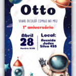 Convite digital Astronauta