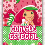 Convite animado Moranguinho