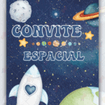 Convite Animado Plus Astronauta