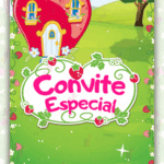 Convite animado Moranguinho