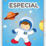Convite Animado Plus Astronauta
