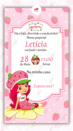 Convite digital Moranguinho