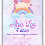Convite Virtual Unicórnio
