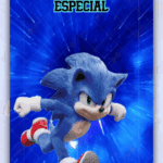 Convite Animado Plus Sonic