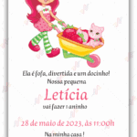 Convite digital Moranguinho