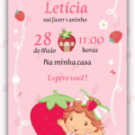 Convite digital Moranguinho