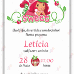 Convite digital Moranguinho