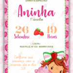 Convite digital Moranguinho