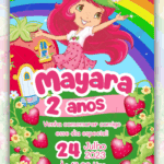 Convite Interativo Moranguinho