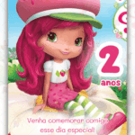 Convite Interativo Moranguinho