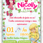 Convite Interativo Moranguinho