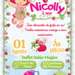 Convite Interativo Moranguinho