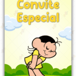 Convite Animado Magali, Turma da Monica