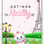 Convite Animado Plus Gata Marie