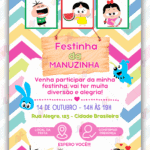 Convite Interativo Turma da Monica