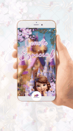 Convite Animado Princesa Sofia - Imagem 2