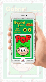 Convite Interativo Cebolinha Turma da Monica - Imagem 2