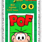 Convite Interativo Cebolinha Turma da Monica