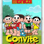 Convite Animado Turma da Monica