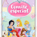 Convite Animado Princesas Disney