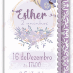 Convite digital Princesa Sofia