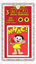 Convite Interativo Magali Turma da Monica