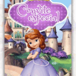 Convite Animado Princesa Sofia
