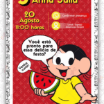 Convite Interativo Magali Turma da Monica